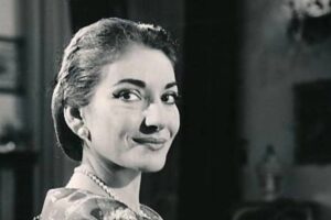 Maria Callas 1958 / Photo appartenant au Domaine Public