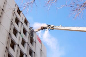 Déconstruction, quartier les Vergnes / Photo Ville de Clermont