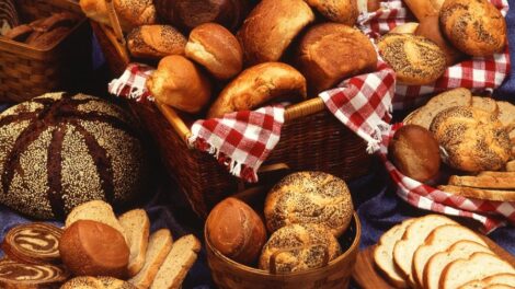 ensemble de produits de boulangerie