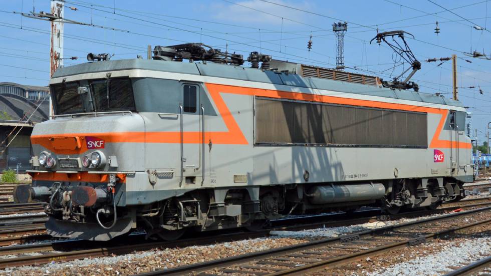 Locomotive BB nez cassé / Photo Wikiwand