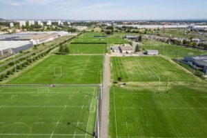 La cité du rugby sera installée sur le site des Gravanches / Photo ASM