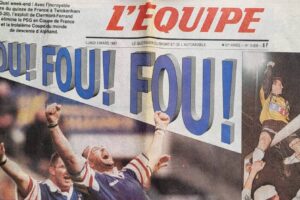 Une de L'Equipe, 3 mars 1997