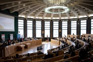 Inauguration du Pôle clermontois de développement international au conseil départemental