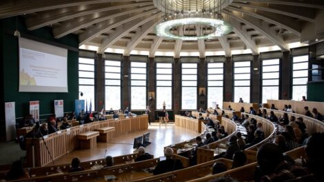 Inauguration du Pôle clermontois de développement international au conseil départemental