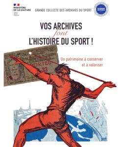 Affiche grande-collecte-des-archives-du-sport 2024