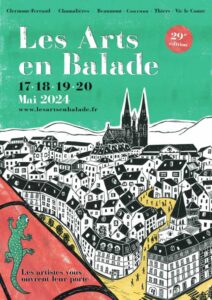 Arts en balade 2024 - Affiche Alicia Cuerva