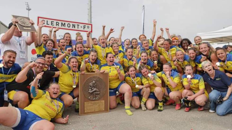 ASM Romagnat Reserve et le bouclier 2024 / Photo ASM