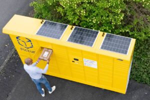 Consigne Solaire Pickup / Photo La Poste