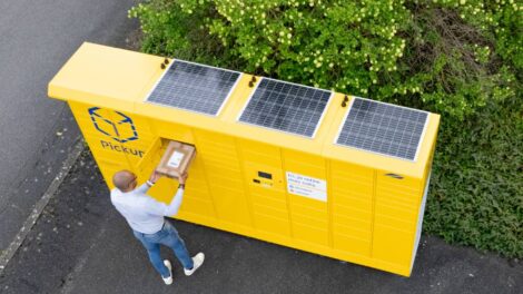 Consigne Solaire Pickup / Photo La Poste