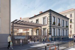 Entrée Ecole Duruy©Asylum & MTa