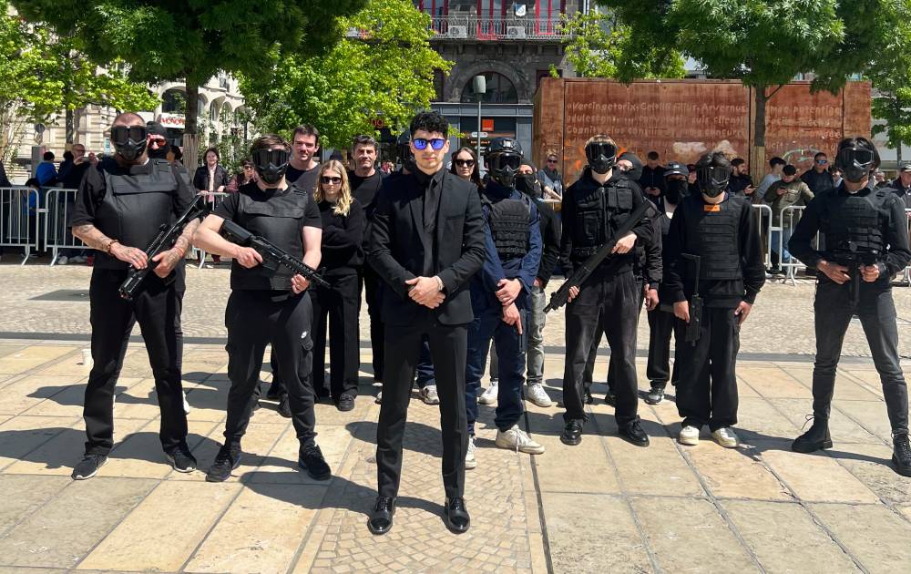 Tournage "Clermont en état d’alerte" / Photo DR_