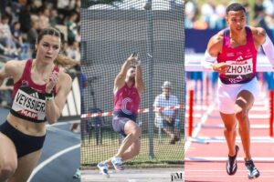 Marjorie Veyssière, Yann Chaussinand (photos Patrice Mallet) Sasha Zhoya (Photo Yann Le Gal)
