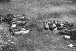 Fusillés d'Orcines / Photo Archives départementales 63