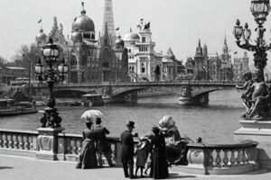 Pont de Paris en 1900 / Photo Ville de Paris