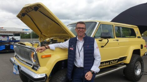 Vincent Lallemand et le Cherokee Chief Hydrogène / Photo 7 Jours à Clermont