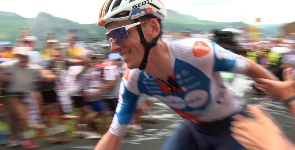 Le sourire de Bardet / Photo France TV
