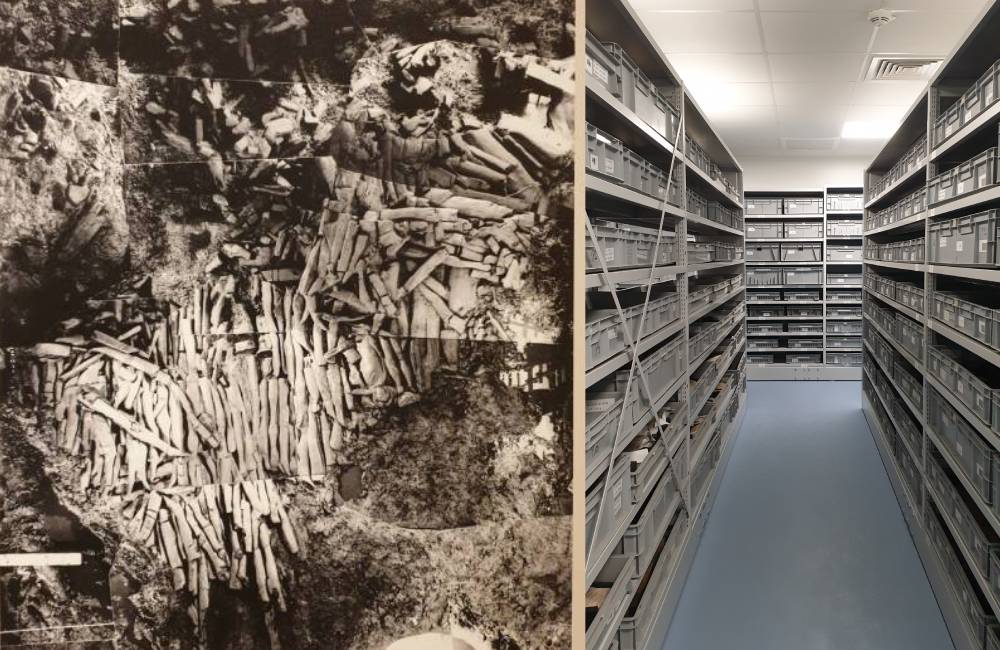 Ex-voto découverts en 1968, conservés aujourd'hui dans des réserves spéciales au Musée Bargoin / Photos DR et 7JàC