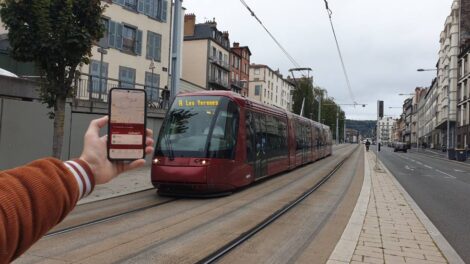 Appli Clermoov et Tram / Photo 7 Jours à Clermont