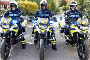 Brigade Moto / Photo Ville de Clermont - R. Harel