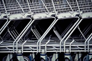 Caddies de supermarché / Photo Pixabay