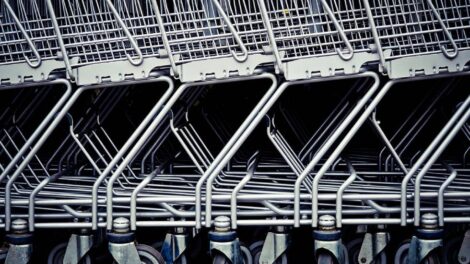Caddies de supermarché / Photo Pixabay