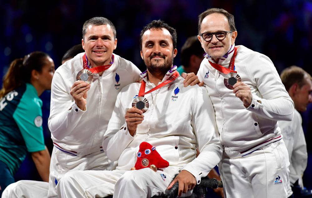 Les 3 mousquetaires / Photo Comité Paralympique
