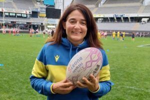 Valerie Bory, joueuse de rugby à V / Photo P. Thivat