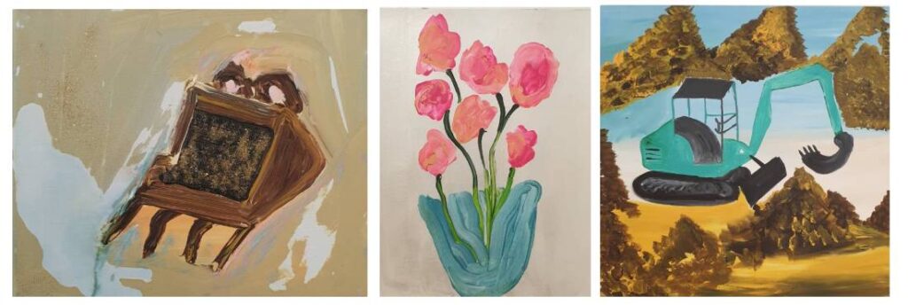 3 œuvres d'A.M. Rognon