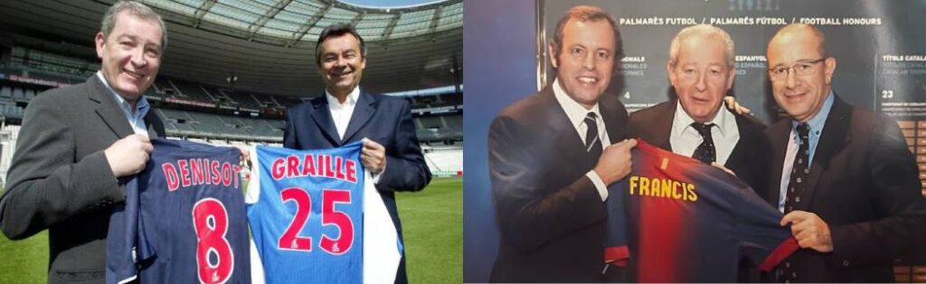 Avant finale coupe PSG-Châteauroux & A Barcelone entre MotoGP et Foot / Photos archives F.Graille