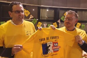 Fabrice Magnet et Sébastien Dubourg qui vont accueillir le Tour de France le 14 juilllet 2025 /Photo 7 Jours à Clermont