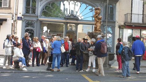 visite guidée dans le centre de Clermont / Photo 7 Jours à Clermont