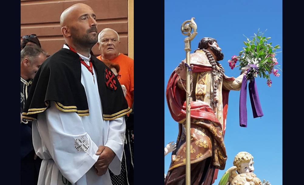 À Ajaccio, la Confrérie Saint-Érasme fête le saint patron des pêcheurs. © A.-S. Simonet, 2019