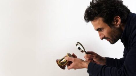 Alain Courtadon, commissaire priseur présent pour les Journées d'expertises / Photo Ivoire Clermont