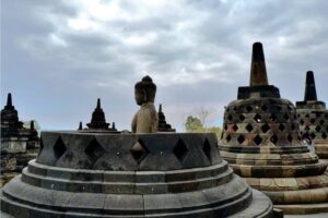 Temple de Borobudur, Java, Indonésie / Photo Eric Gauthey
