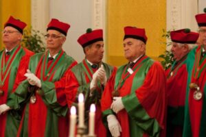 Les Compagnons du Bousset à la mairie de Clermont-Ferrand. © Gaspard Mazataud, 2013