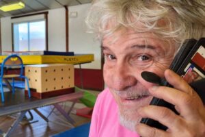 Michel Rouquette, l'œil pétillant Photo Yves Meunier