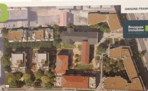 Origine Franc Rosier vue du ciel