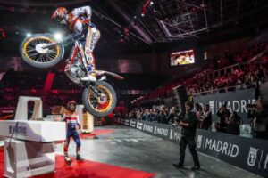 Toni Bou, actuel leader du championnat du monde 2025 de trial Indoor / Photo Repsol Honda HRC