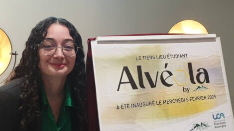 Eva Schindler, présidente de la FedAE, gestionnaire d'Alvéola / Photo 7 Jours à Clermont