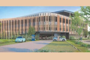 Futur Parking du Brézet / Illustration Unanime Architectes