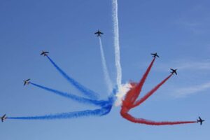 La Patrouille de France, souvent invitée de Cervolix / Photo Wikipédia - Hans A. Rosbach Creative Commons Attribution-Share Alike 3.0 Unported