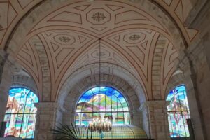 Plafond des thermes de Royat / Photo 7 Jours à Clermont