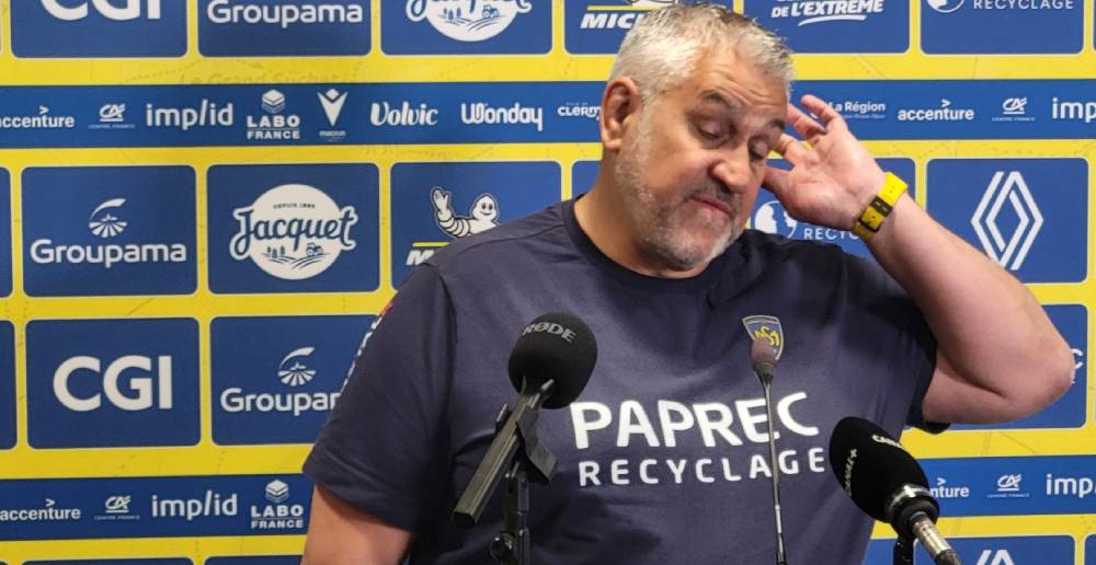 Christophe Urios dubitatif / Photo Yves Meunier