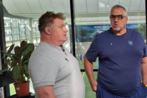 Didier Retière et Christophe Urios / Photo Yves Meunier