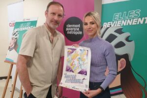 Julien Lecoq et Marion Rousse Photo 7 Jours à Clermont