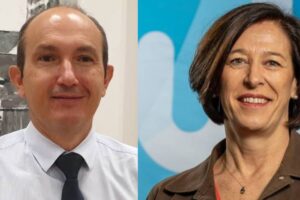 Karim Benmiloud et Virginie Dupont / Photo 7 Jours à Clermont et UBS