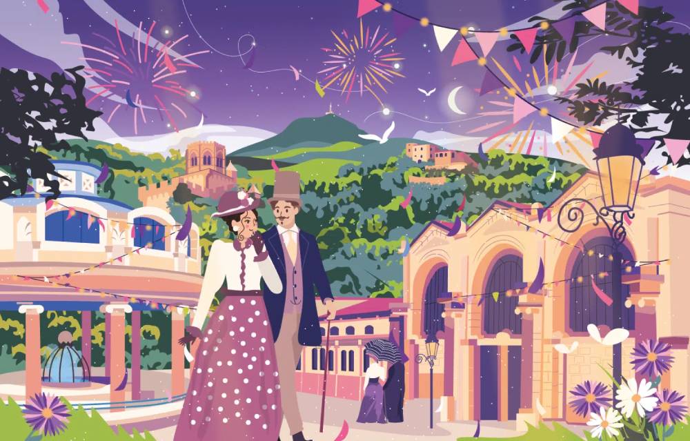Visuel des 170 ans des thermes de Royat