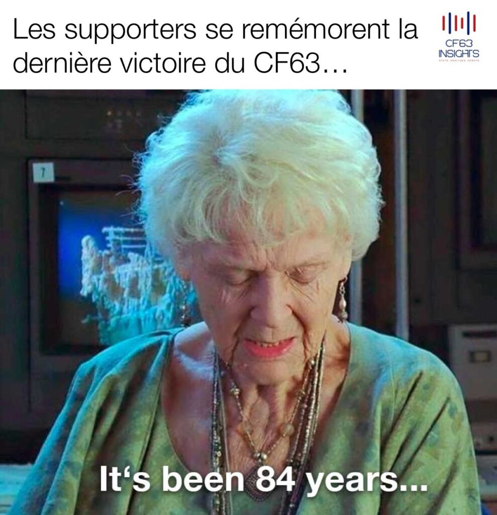 Red Star - Clermont - Meme - Derniere Victoire du CF63