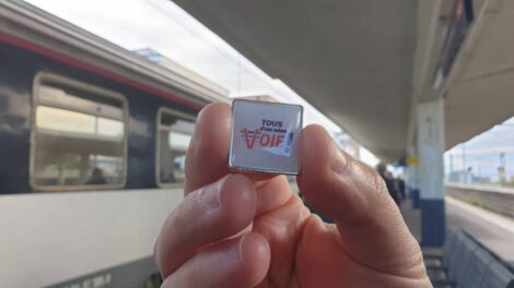Tous d'une même voie ! ou le train de la colère / Photo 7 Jours à Clermont