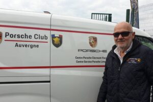 Marc Payan, pdt du Club Porsche Auvergne à Magny-Cours / Photo 7 Jours à Clermont